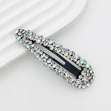 Load image into Gallery viewer, Korean Style Rectangular BB Hair Clip with Rhinestones