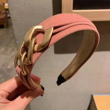 Load image into Gallery viewer, Black Velvet Fairy Headband with Wide Brim Style