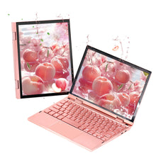 Load image into Gallery viewer, 2-in-1 Mini Laptop: 10.95" 2K FHD IPS Touchscreen In tel N95 CPU 16GB DDR5 RAM Ultra-Thin Metal Body Win 11 PC Full-Function Type-C Cooling Fan Fingerprint Sensor Backlit Keyboard (16G+1T) ITDinos®