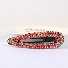 Load image into Gallery viewer, Korean Style Rectangular BB Hair Clip with Rhinestones