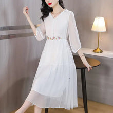 Load image into Gallery viewer, Elegant Women's Cinched Slimming Long Dress ITDinos®