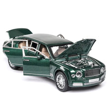 Load image into Gallery viewer, Boxed 1:24 Scale Bentley Mulsanne Toy Car Model ITDinos®
