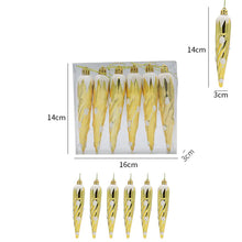 Load image into Gallery viewer, Christmas Tree Decorations - Hand-Painted Plastic Ornaments ITDinos®