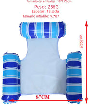 Load image into Gallery viewer, Inflatable Stripe Lounge Float with Three Tubes ITDinos®