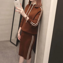 Lade das Bild in den Galerie-Viewer, Autumn Winter Women's Sweater Coat Two-Piece Set ITDinos®