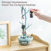 Load image into Gallery viewer, Branch Jewelry Rack with Rotatable Base and Storage Box ITDinos®