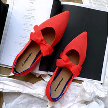 Load image into Gallery viewer, Chic Bow-Topped Boat Flats