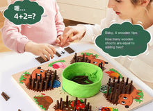 Load image into Gallery viewer, Wooden Educational Hedgehog Stacking Game for Kids ITDinos®