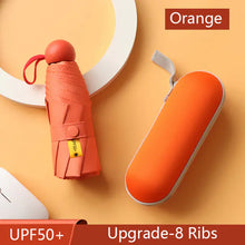 Lade das Bild in den Galerie-Viewer, Kompakter Sonnenschutzschirm mit 8 Speichen