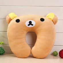 Load image into Gallery viewer, Cartoon U-shaped Pillow Lunch Break Pillow Neck Pillow Office U-shaped Pillow Travel Neck Pillow Neck Pillow U Row Pillow