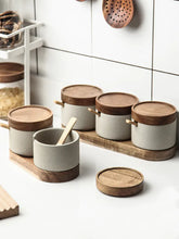 Load image into Gallery viewer, Japanese Ceramic Spice Jar Set for Home and Commercial Use ITDinos®