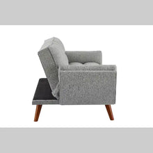 Load image into Gallery viewer, Gray Fabric Ottoman ITDinos®
