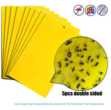 Load image into Gallery viewer, Insect Trap Yellow Board - Sticky Insect Catcher