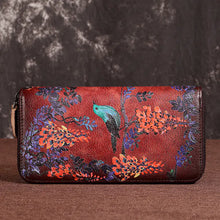 Load image into Gallery viewer, Ladies Casual Leather Long Wallet - Top Layer Cowhide ITDinos®