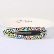Load image into Gallery viewer, Korean Style Rectangular BB Hair Clip with Rhinestones