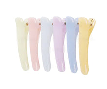 Lade das Bild in den Galerie-Viewer, Bunte Haarspangen aus Kunststoff in Entenschnabelform (koreanischer Stil)