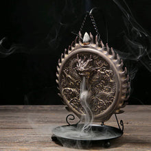 Load image into Gallery viewer, Ceramic Creative Incense Burner with Dragon Design ITDinos®