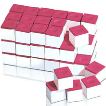 Load image into Gallery viewer, Junkin 48 Pcs Pool Chalk Pool Chalk Cubes Billiard Chalk Cue Pool Stick Chalk Pool Table Accessories Pool Cue Chalk Box (Red) ITDinos®