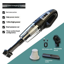 Lade das Bild in den Galerie-Viewer, Car Cleaner Dual Use In Car And Home Small Rechargeable Handheld Powerful Sofa Vacuum Cleaner ITDinos®