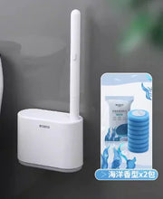Load image into Gallery viewer, Disposable Toilet Brush with Cleaning Liquid (One Set) ITDinos®