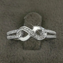 Load image into Gallery viewer, Creative Diamond-Inlaid Infinity Ring for Women ITDinos®
