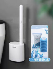 Load image into Gallery viewer, Disposable Toilet Brush with Cleaning Liquid (One Set) ITDinos®