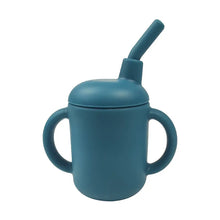Load image into Gallery viewer, Baby Solid Color Silicone Water Cup ITDinos®