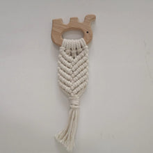 Load image into Gallery viewer, Handmade Woven Wooden Animal Teething Decor for Kids ITDinos®