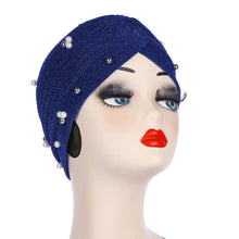 Load image into Gallery viewer, Cap in Solid Color with Shiny Fabric