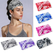 Load image into Gallery viewer, Women's Wide Stretch Cotton Sweat-Absorbing Headband