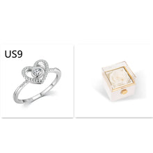 Load image into Gallery viewer, Fashion Acrylic Rotating Rose Jewelry Box ITDinos®