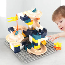 Load image into Gallery viewer, Macaron Marble Run Compatible with Large Building Blocks ITDinos®