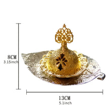 Load image into Gallery viewer, Leaf Incense Rack - Metal and Ceramic Burner Holder ITDinos®