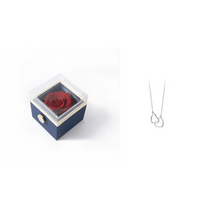 Load image into Gallery viewer, Fashion Acrylic Rotating Rose Jewelry Box ITDinos®