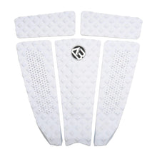 Lade das Bild in den Galerie-Viewer, AQUBONA 5 Piece EVA Surfboard Deck Traction Pads for Stomp Skimboards Surf Boards Funboard Fish Board/White Blue Black ITDinos®