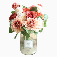 Load image into Gallery viewer, Dahlia Rose Bouquet Artificial Flower Home Decor ITDinos®
