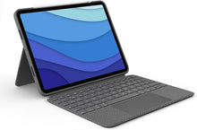 Load image into Gallery viewer, Logitech Combo Touch iPad Pro 11-inch (1st 2nd 3rd 4th gen - 2018 2020 2021 2022) Keyboard Case - Detachable Backlit Keyboard Click-Anywhere Trackpad - Oxford Gray; USA Layout (Renewed)
