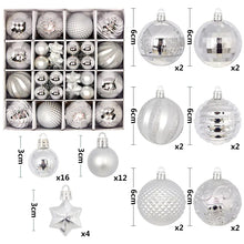 Lade das Bild in den Galerie-Viewer, 44pcs Christmas Ornaments Set with Decorative Balls ITDinos®