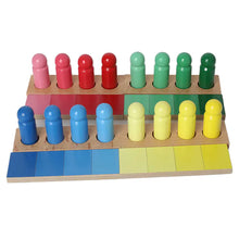 Load image into Gallery viewer, Early Education Puzzle Toy - Wooden Color Matching Game
