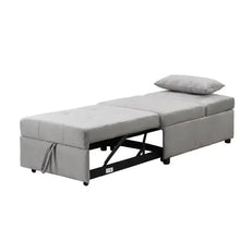 Load image into Gallery viewer, Folding Ottoman Sofa Bed Gray ITDinos®