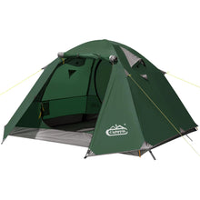 Lade das Bild in den Galerie-Viewer, Camppal 2-3 Person Tent Backpacking Tent Waterproof Windproof 4 Season Tent for Camping Easy Setup Two Person Tent for Backpacking Hiking Hunting Motor Cycling & Biking ITDinos®