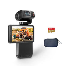 Lade das Bild in den Galerie-Viewer, ORDRO M3 5K-Videokamera-Camcorder, WiFi, IR-Nachtsicht, Handkamera für YouTube, 4K-UHD-Videokamera mit 3,5-Zoll-Touchscreen, 3250-mAh-Akku, 180° drehbares Objektiv, 64-G-Karte