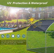 Load image into Gallery viewer, Large Metal Chicken Coop With Run, Walkin Chicken Coop For Yard With Waterproof Cover ITDinos®