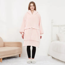 Lade das Bild in den Galerie-Viewer, USB Electric Heating Lazy Blanket Hoodie ITDinos®
