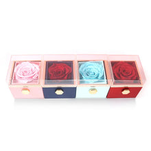 Load image into Gallery viewer, Fashion Acrylic Rotating Rose Jewelry Box ITDinos®