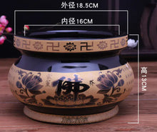 Load image into Gallery viewer, Ceramic Incense Burner for Home Worship (Large Size) ITDinos®