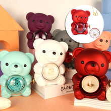 Load image into Gallery viewer, Eternal Rose Teddy Bear Jewelry Gift Box with Necklace ITDinos®