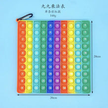 Load image into Gallery viewer, Cognitive Toy for Kids - Rainbow Multiplication Focus ITDinos®