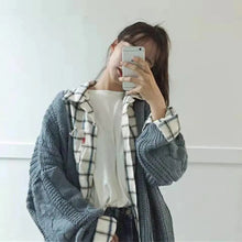 Lade das Bild in den Galerie-Viewer, 2020 Autumn Women's Oversized Knitted Cardigan Sweater ITDinos®