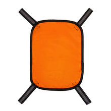 Load image into Gallery viewer, Blaze Orange Safety PanelBlaze Orange Mesh Safety Panel with Reflective StripsOrange Tent Backpack Cover Safety PanelOutdoors Safety Panel for Field Hiking Camping Biking Traveling (L: 8"x20") ITDinos®